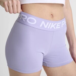 Nike Pro Women's 3" Shorts Lilac Ice